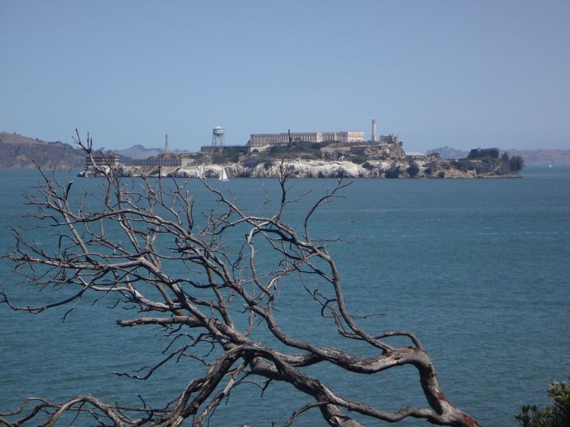 Blick auf Alcatraz 
